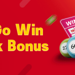 Banner showing the WinGo Win Streak Bonus with Wingo game balls and colorful elements